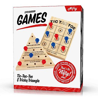 Nifty 2-pc. Wooden Game Set