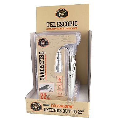 DIRTY DOG Telescopic Flashlight