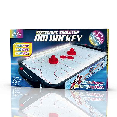 Nifty LED Tabletop Air Hockey
