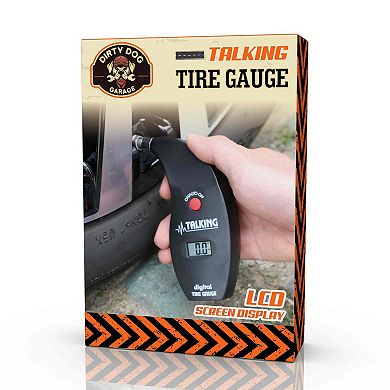 DIRTY DOG Talking Tire Gauge