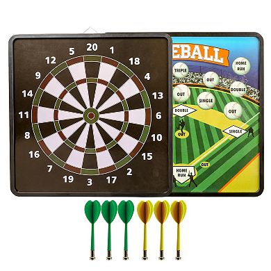 Nifty 2-In-1 Magnetic Dartboard