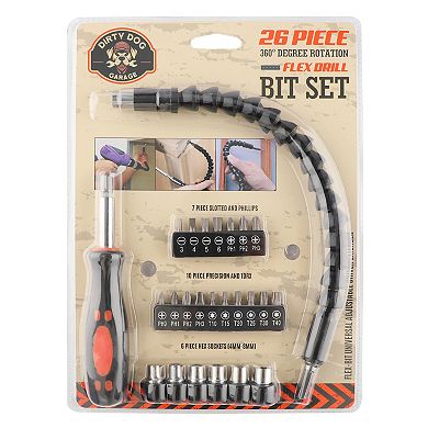 DIRTY DOG 26-pc. Screwdriver Set