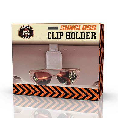 DIRTY DOG Auto Sunglasses Clip Holder