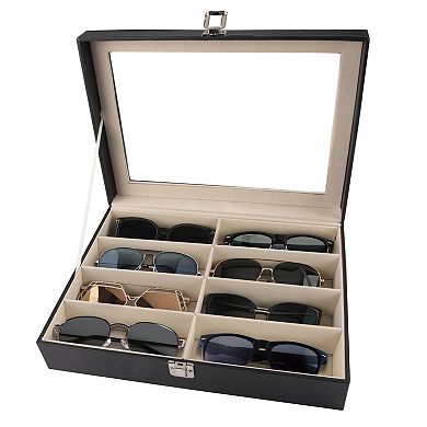 Nifty Faux Leather Sunglass Organizer