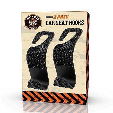 DIRTY DOG 2-pk. Car Seat Hooks Set