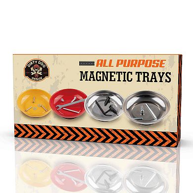 DIRTY DOG 4-pc. All Purpose Magnetic Auto Trays Set