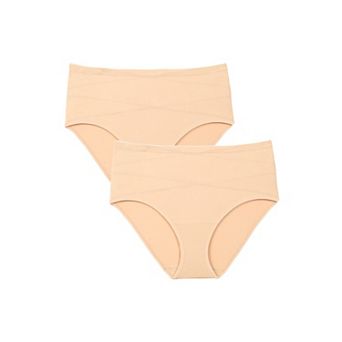 Comfort Choice Women's Plus Size Everyday Smoothing Brief