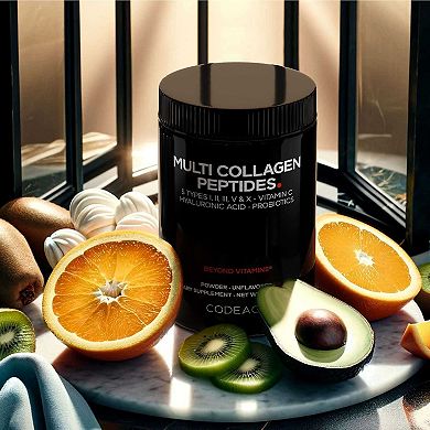 Codeage Multi Collagen Peptides + Probiotics Powder Supplement 10.58 oz
