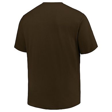 Men's Profile Brown San Diego Padres Big & Tall Heart & Soul T-Shirt