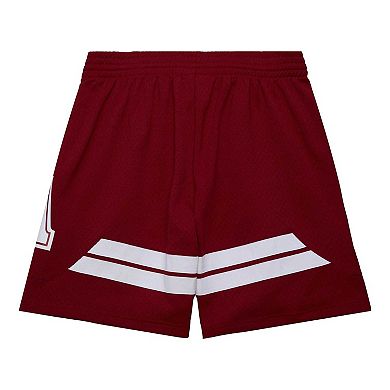 Men's Mitchell & Ness Crimson Alabama Crimson Tide 2003/04 Throwback Jersey Shorts