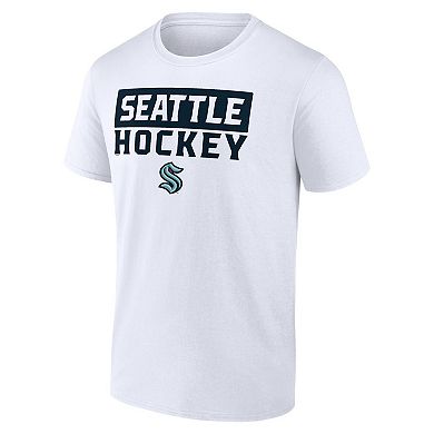 Men's Fanatics Seattle Kraken Big & Tall 2-Pack T-Shirt Set