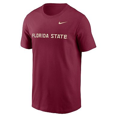 Men's Nike Garnet Florida State Seminoles Primetime Wordmark T-Shirt