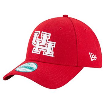 Men's New Era Red Houston Cougars Team 9FORTY Adjustable Hat