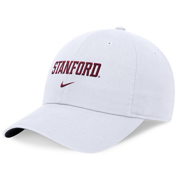 Unisex Nike White Stanford Cardinal 2024 Sideline Club Adjustable Hat
