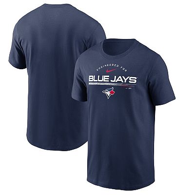 Men s Nike Navy Toronto Blue Jays Team Engineered Performance T Shirt