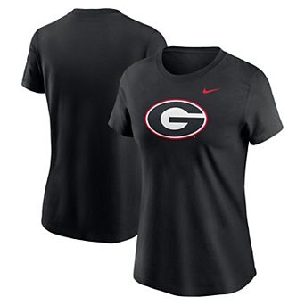 Women's Nike Black Georgia Bulldogs Primetime Logo T-Shirt