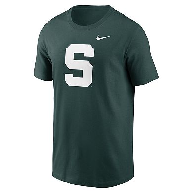 Men's Nike Green Michigan State Spartans Primetime Alternate Logo T-Shirt