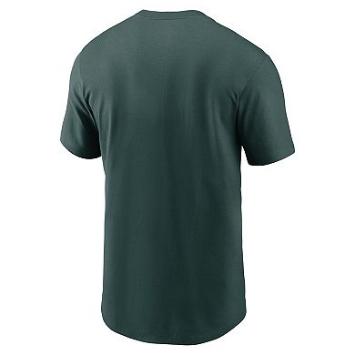 Men's Nike Green Michigan State Spartans Primetime Alternate Logo T-Shirt