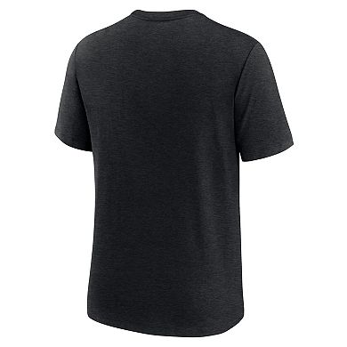 Men's Nike Heather Black Arizona Cardinals Blitz Tri-Blend T-Shirt