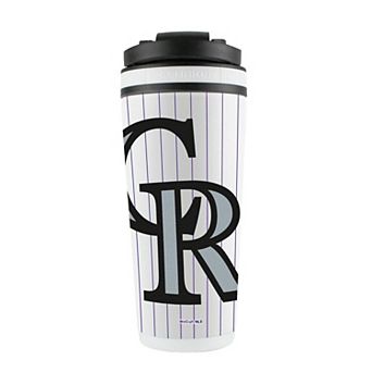 WinCraft Colorado Rockies 26oz. 4D Stainless Steel Ice Shaker Bottle