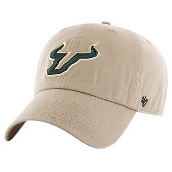 Men's '47 Khaki South Florida Bulls Clean Up Adjustable Hat