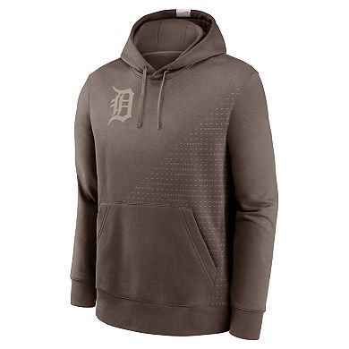 Men's Nike Light Brown Detroit Tigers Statement Pullover Hoodie