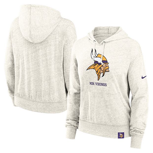 売れ筋商品|||ゲームデイ カットソー トップス レディース Women's Cream Minnesota Vikings Premium Fleece Drop Shoulder Pullover Sweatshirt Cream Ladies Minnesota Vikings Hoodie, Vikings Sweatshirts