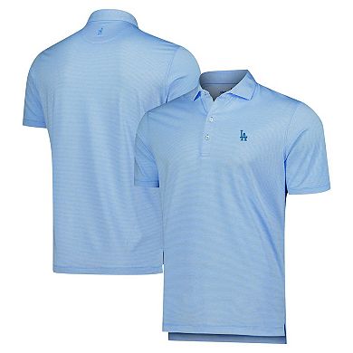Men's johnnie-O Light Blue Los Angeles Dodgers Father's Day Lyndon Polo