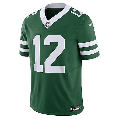 Men's Nike Joe Namath Legacy Green New York Jets Vapor F.U.S.E. Limited Jersey