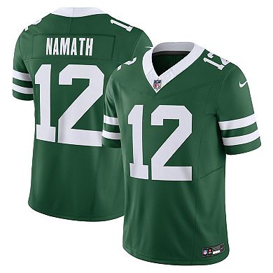 Men's Nike Joe Namath Legacy Green New York Jets Vapor F.U.S.E. Limited Jersey