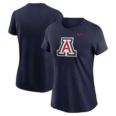 Women's Nike Navy Arizona Wildcats Primetime Evergreen Logo T-Shirt