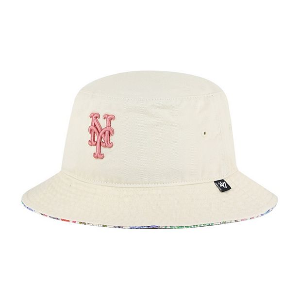 Women s 47 Natural New York Mets Pollinator Bucket Hat