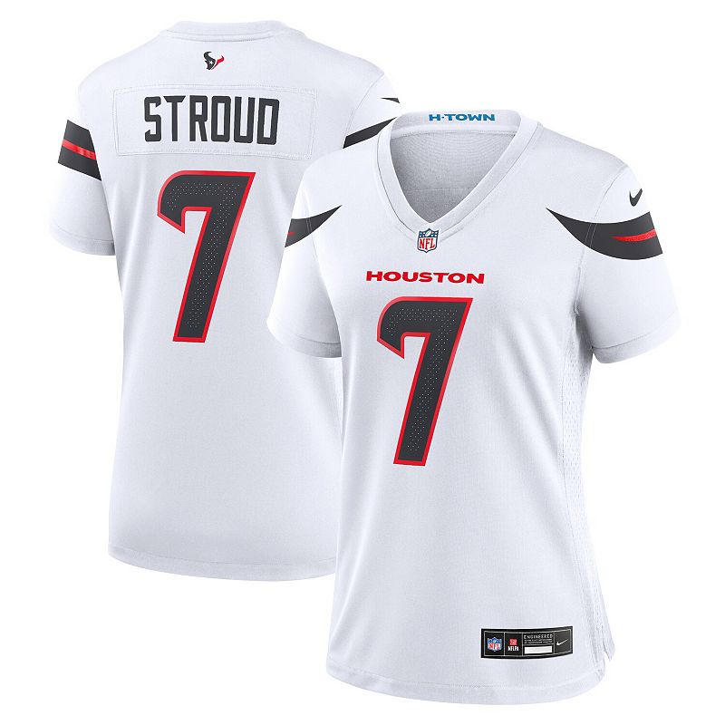 Women's Nike C.J. Stroud White Houston Texans Game Jersey,