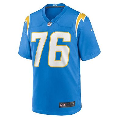 Men's Nike Joe Alt Powder Blue Los Angeles Chargers Player Game Jersey