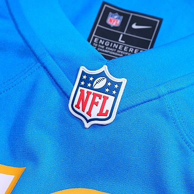 Men's Nike Joe Alt Powder Blue Los Angeles Chargers Player Game Jersey