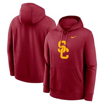Men's Nike Crimson USC Trojans Primetime Evergreen Club Fleece Pullover Hoodie