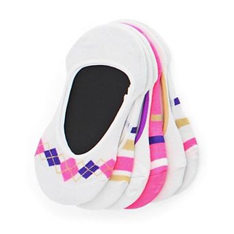 Argyle Band Low-Cut Liner 6 Pack