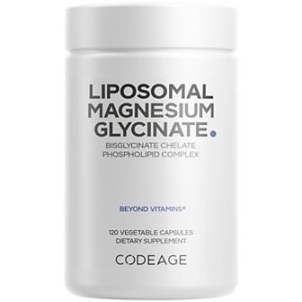 Codeage Magnesium Glycinate Chelate Mineral Supplement 1-month Supply 120 ct