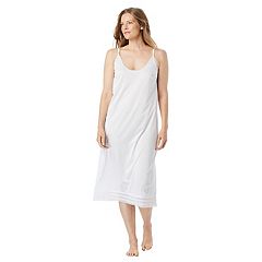 Womens White Slips Underwear Clothing Kohl s