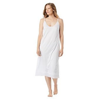 Comfort Choice Plus Size Full Slip Snip-To-Fit Dress Liner