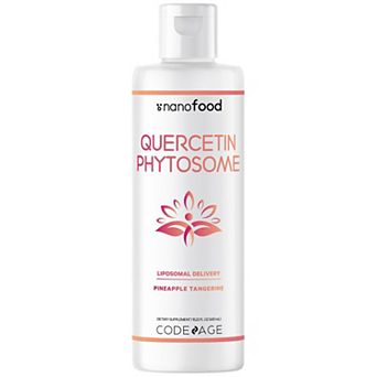 Codeage Liquid Quercetin Phytosome + Vitamin E Supplement 15.22 fl oz