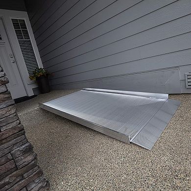 Ez-access Gateway 3g 10 Foot Solid Surface Aluminum Portable Wheelchair Ramp