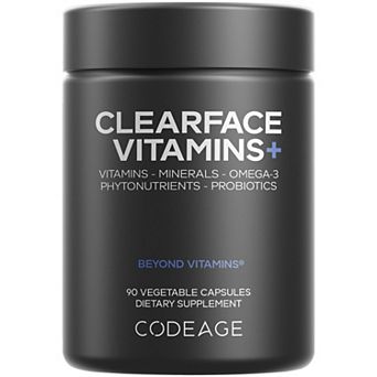Codeage Clearface Pantothenic Acid & Niacin Vitamins Supplement 90 ct
