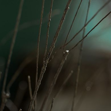 Artificial twig branch with a charming dried design for an additional touch of nature.