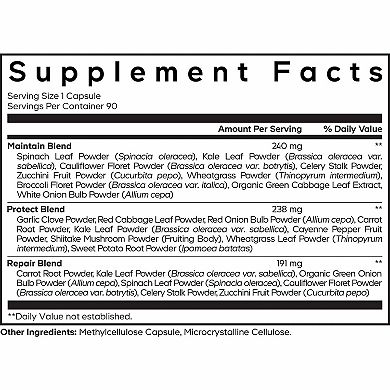 Codeage Instantfood Easy Veggies Vitamins Supplement 90 ct