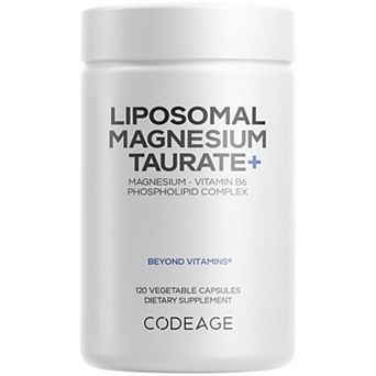 Codeage Liposomal Magnesium Taurate+ Mineral Supplement 120 ct