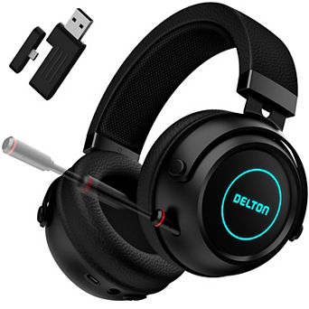 Delton G520 Wireless Gaming Headset for PC/Laptops (DBHG520)