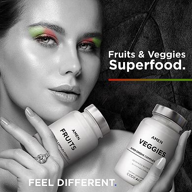 Amen Fruits + Veggies Vitamins Bundle 180 ct