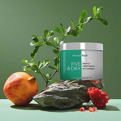 Codeage Instantfood Five a Day Fruits & Vegetables Vitamins Supplement 30 ct