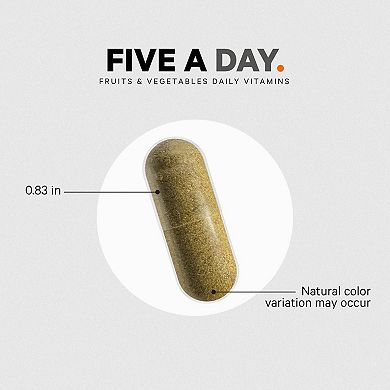 Codeage Instantfood Five a Day Fruits & Vegetables Vitamins Supplement 30 ct